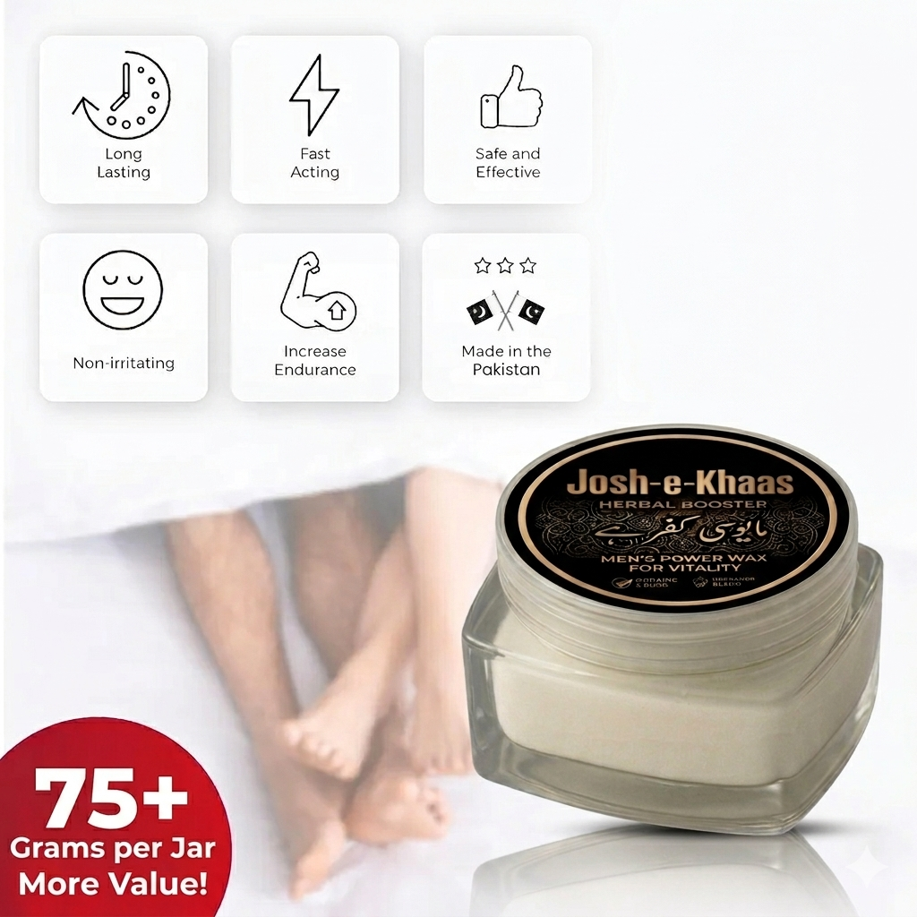 Joshe-e-Khas Men’s  Delay Wax | 100% Halal