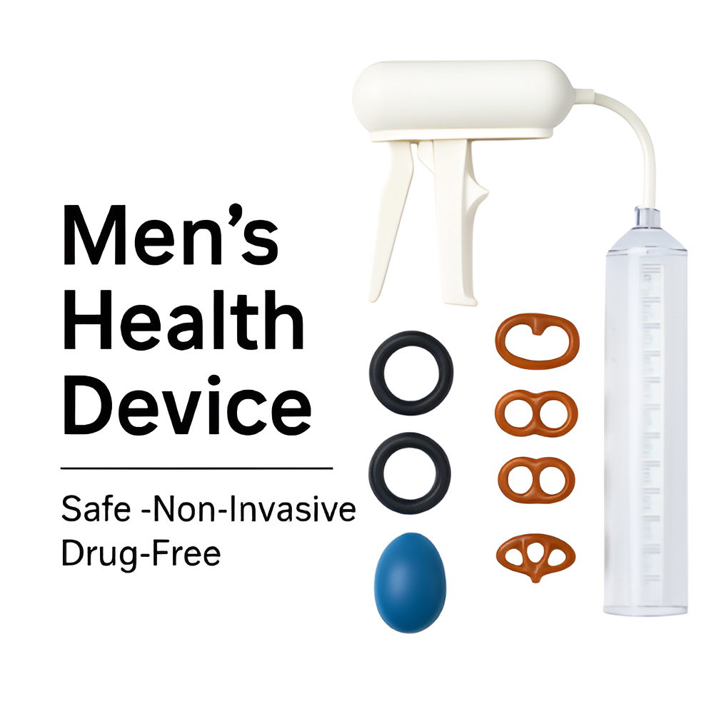 Josh-e-Khas® Men Wellness Vacuum Eraction Pump + Vigra Oil